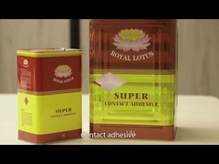 カーペットの革スポンジのための黄色い万能付着力の高力コンタクト型接着剤